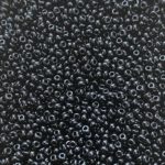 10/0 Czech Black Seed Beads