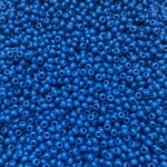 10/0 Czech Blue Seed Beads
