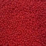 10/0 Czech Red Seed Beads
