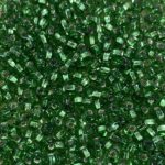 6/0 Czech Green Seed Beads