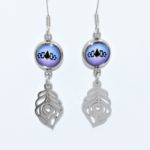 Hiawatha - Blue and Purple - Single Feather 