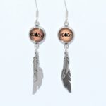 Hiawatha Belt - Brown - Double Feathers