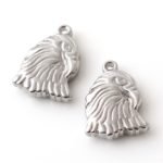 Stainless Steel Eagle Head Pendant