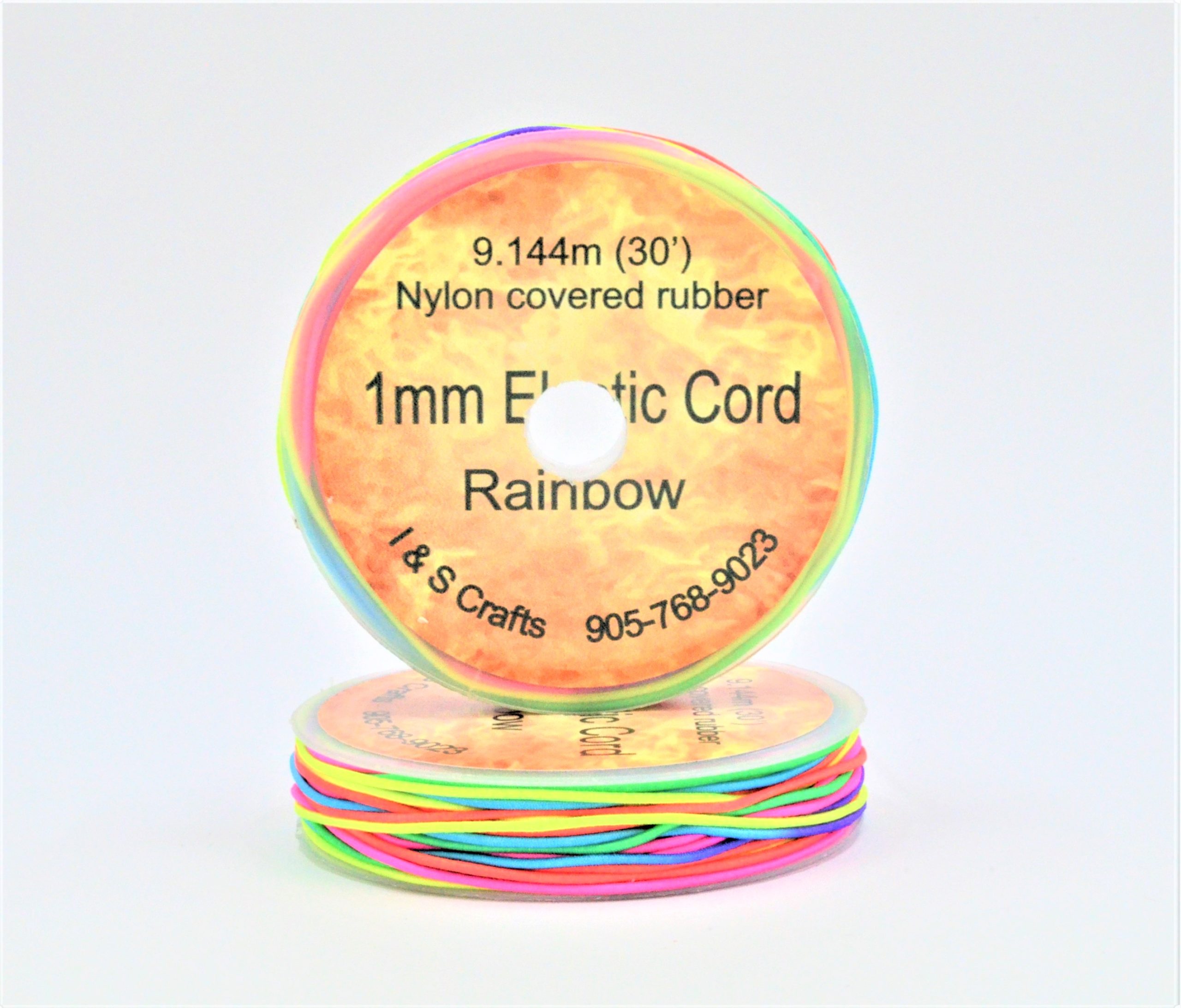 Rainbow Elastic Cord - 1mm