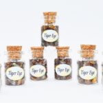 Tiger Eye Gemstone Chips in a Bottle